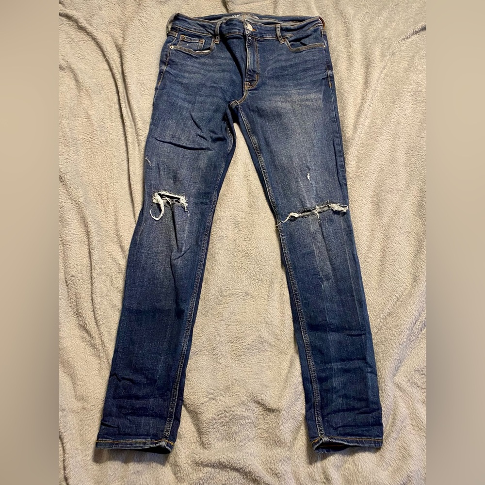 Old Navy Mid-Rise Rockstar Super Skinny Denim Size 10